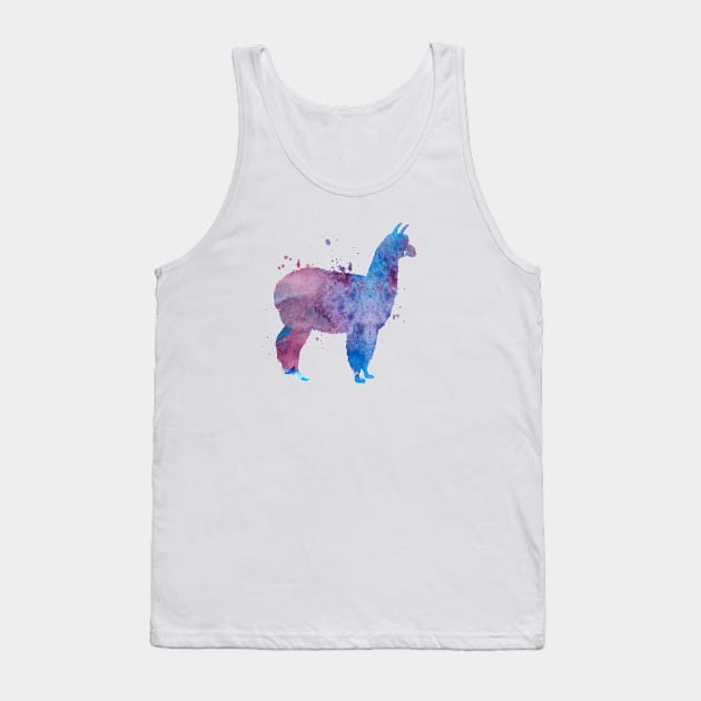 Llama Tank Top by TheJollyMarten